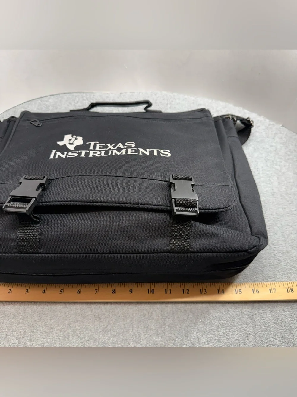 Vintage Texas Instruments Logo 1998 Conference Promo Bag Laptop Messenger